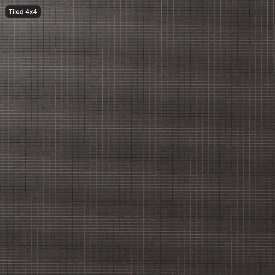 长方形哑光石纹砖，棕色