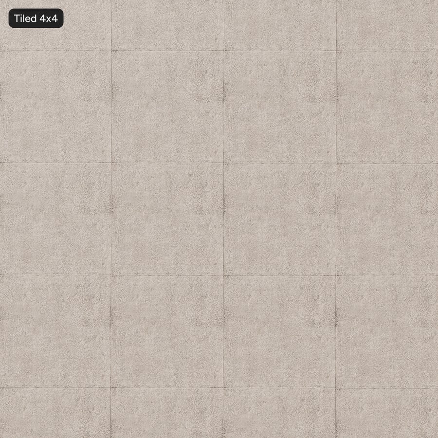 Eroded Matte Concrete Ground Texture, Beige
