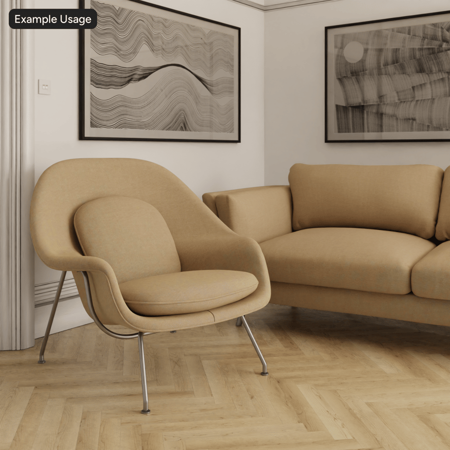 Struktur av mockatyg, Beige