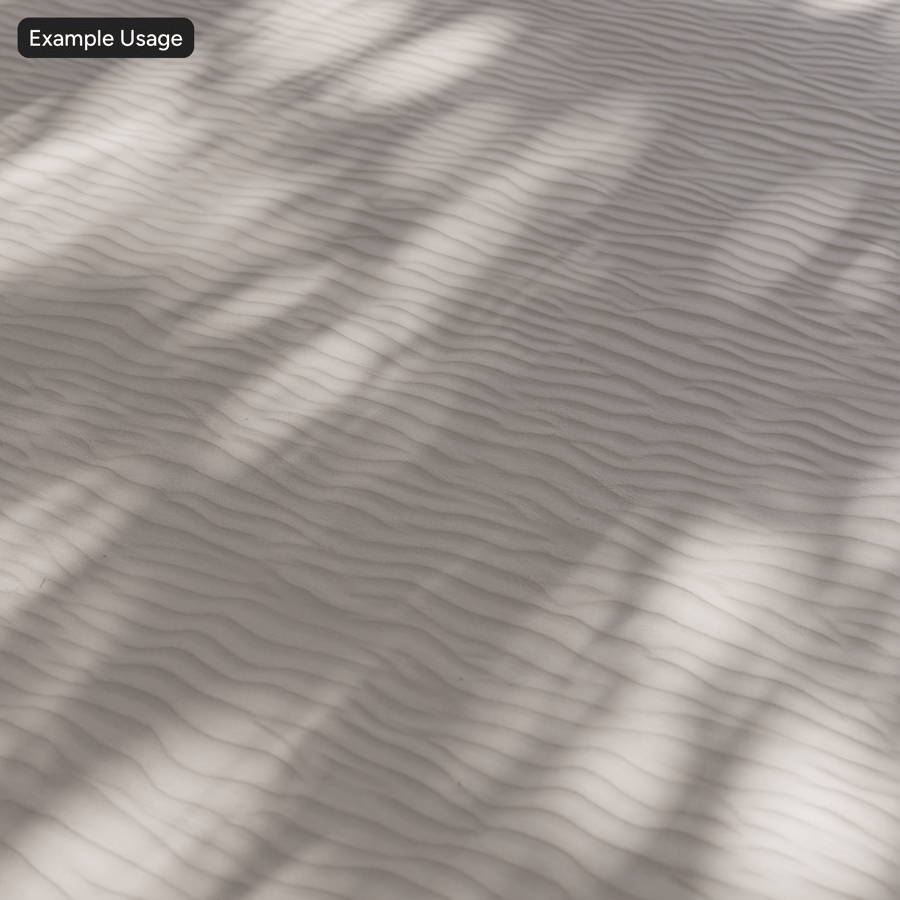 Textura de areia de praia ondulada