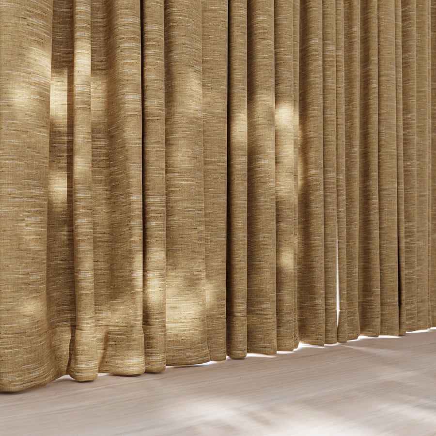 Plain Drapery Fabric Texture, Beige