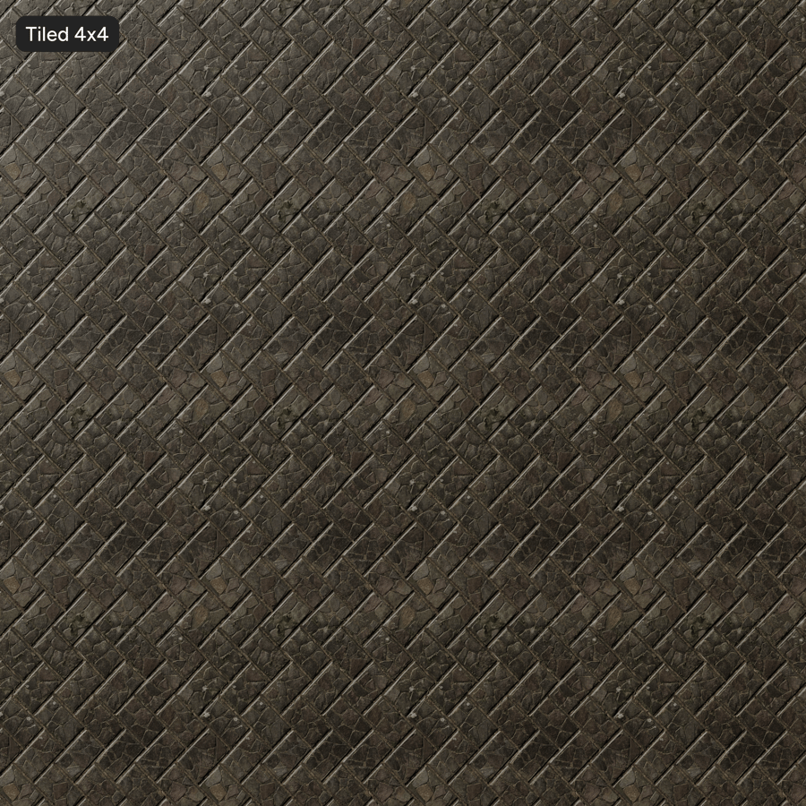 磨損的裂面人字形混凝土擋土牆紋理