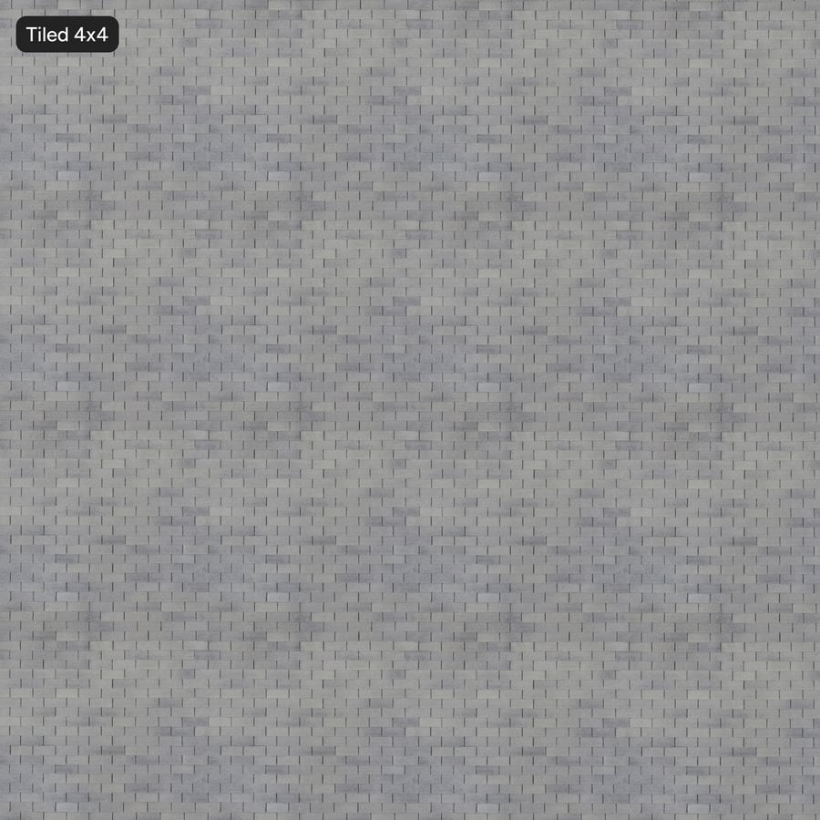 3 Textura de telhado de asfalto, cinza claro
