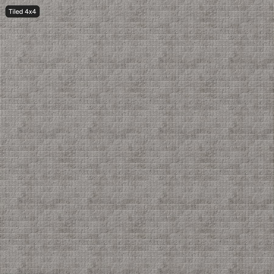Fluted Concrete Block Wall Texture