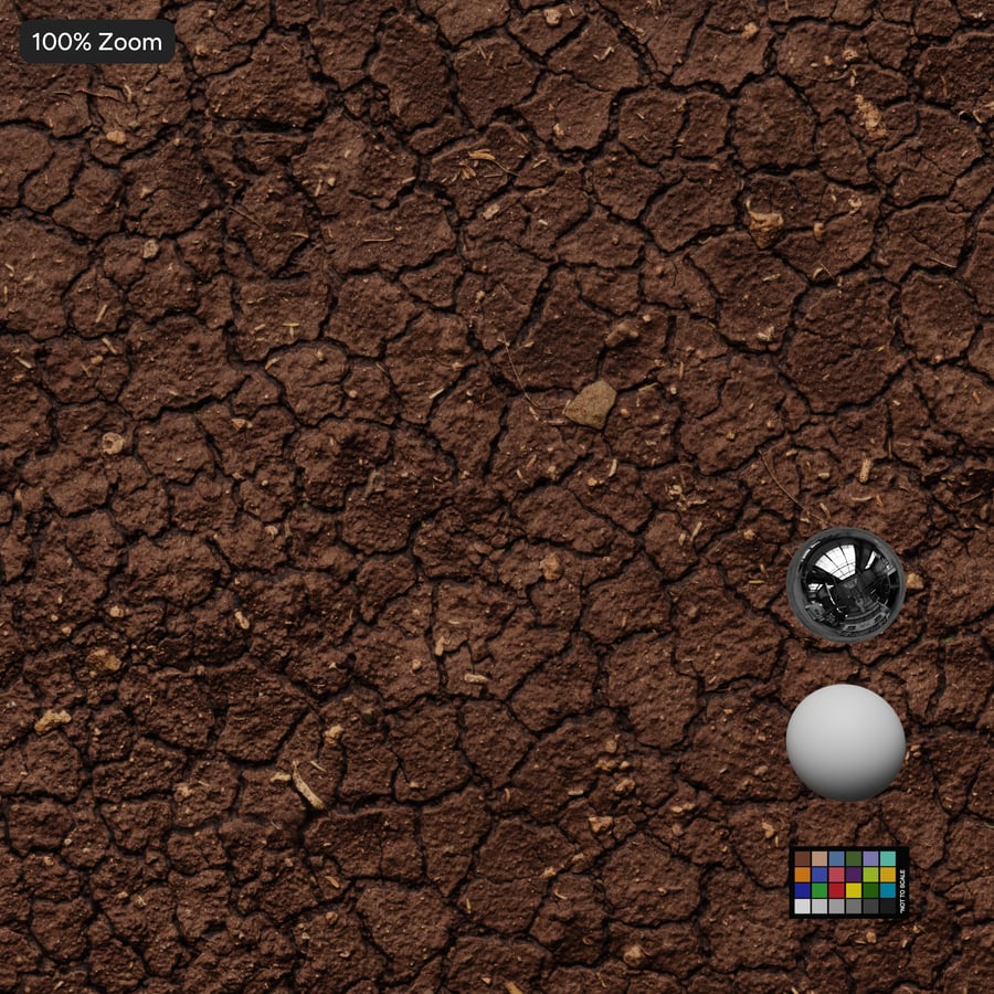 Textura de terra rachada