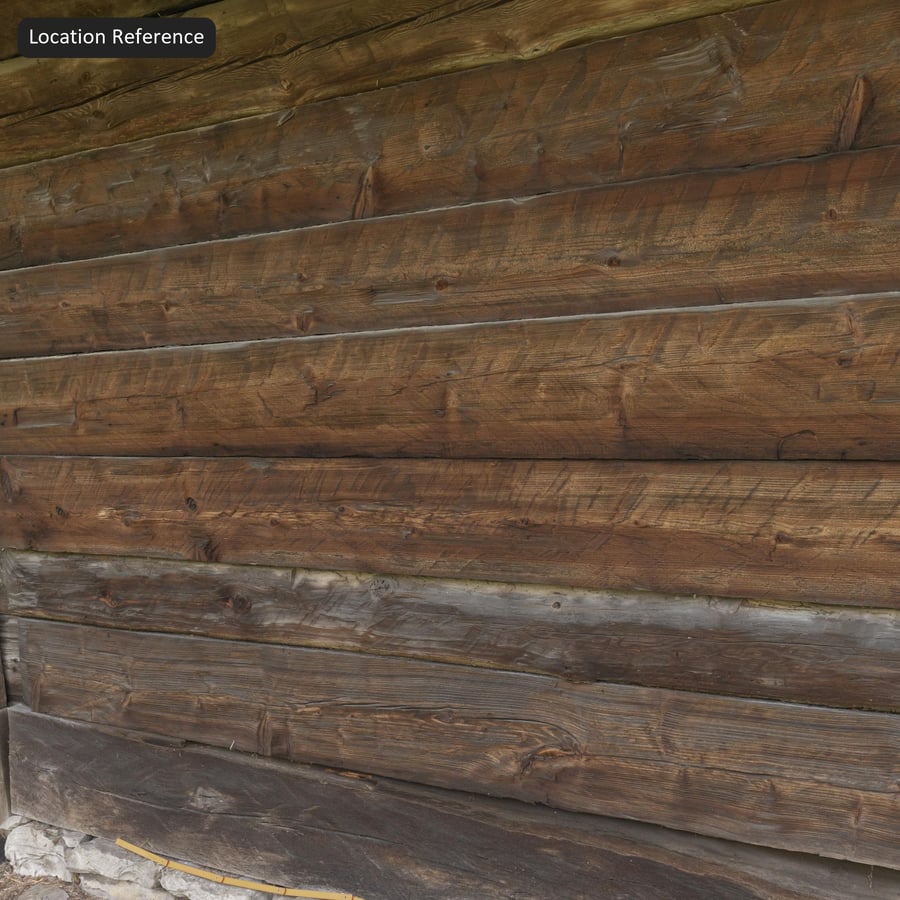Texture murale de bardage en bois rustique