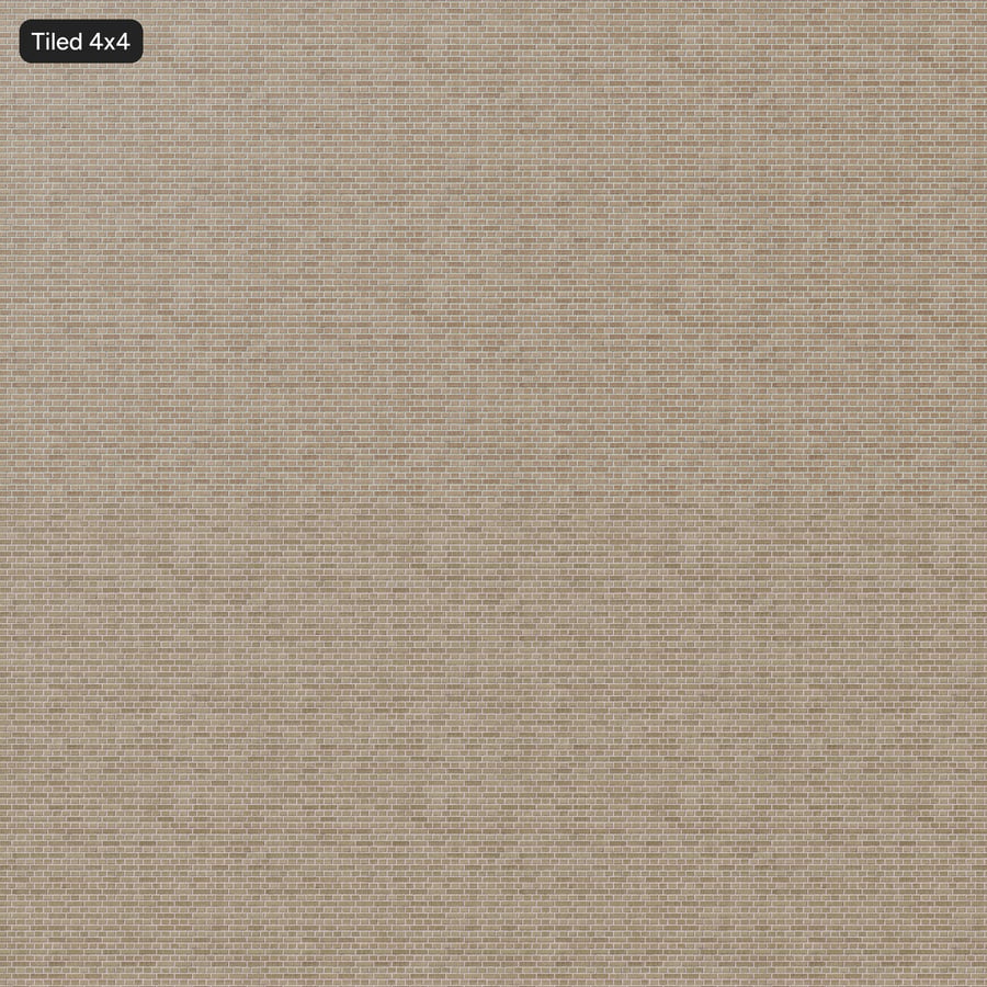 Grooved English Bond Brick Wall Texture, Beige