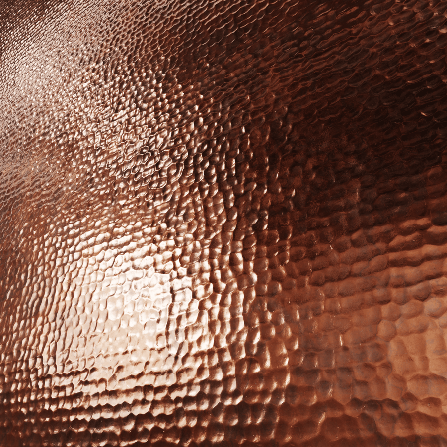 Textura de cobre martelado desgastado