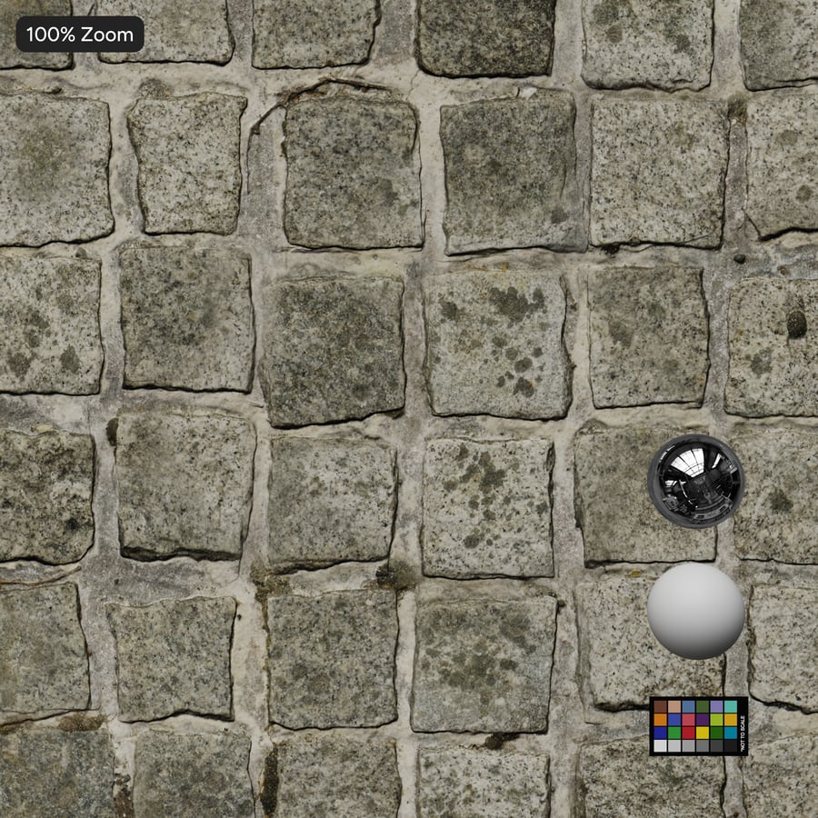 Texture pavé carré usé et sale