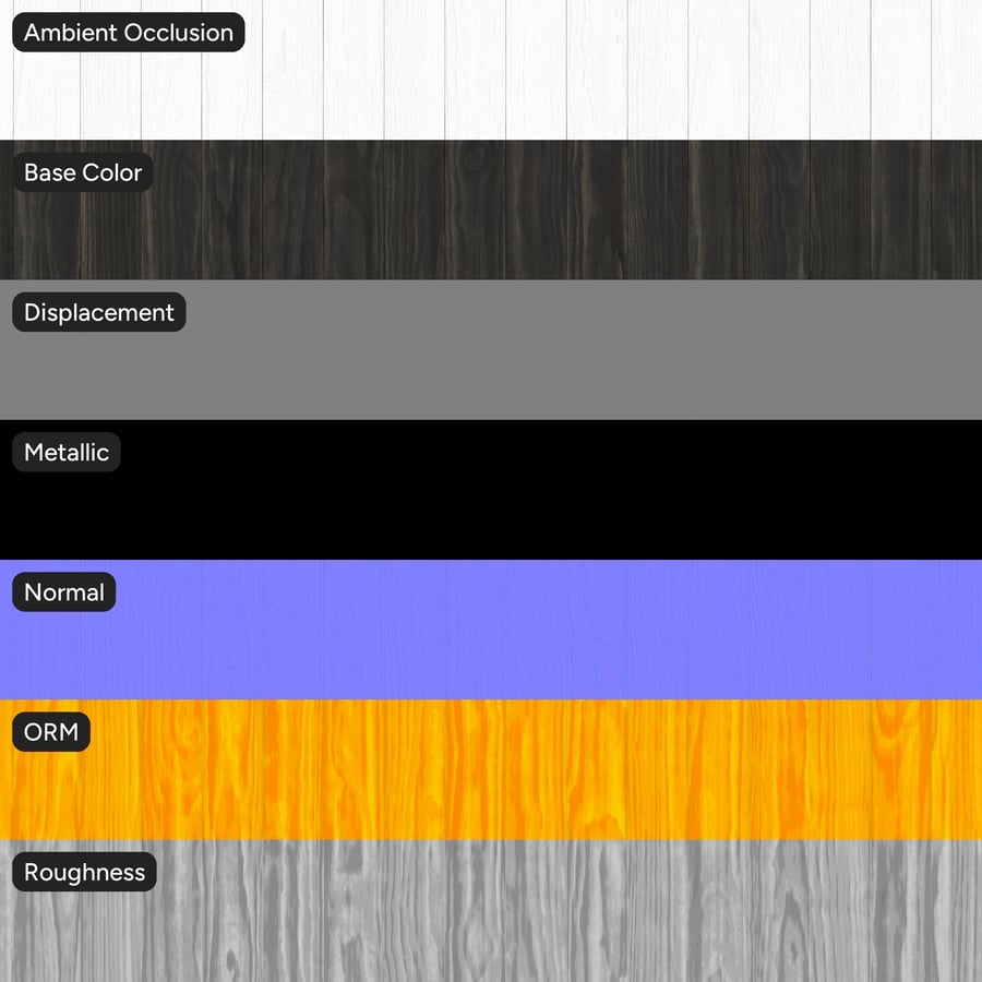 Texture lisse de planche en bois Accoya, Mescalero