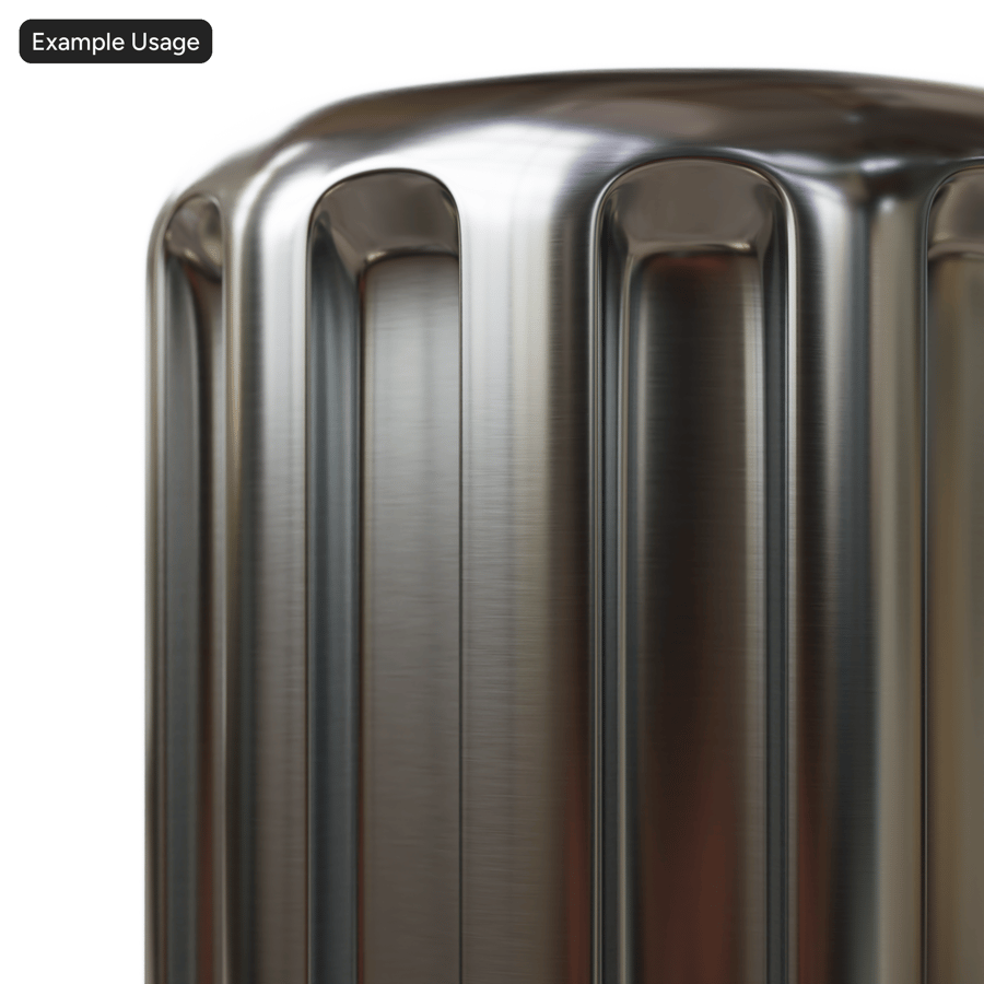Leicht gebürstete Metalltextur