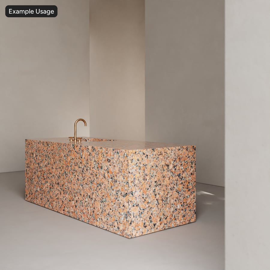 Textura de pedra de granito polido, laranja
