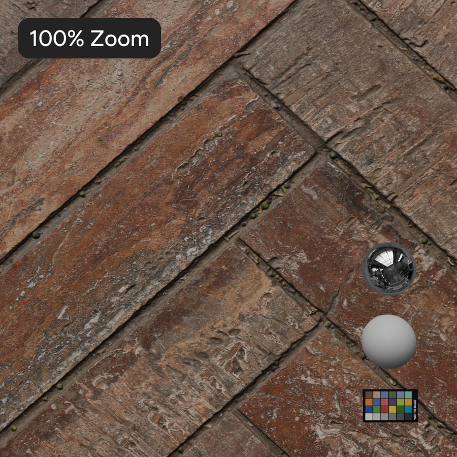 Texture de carreaux de travertin en chevrons