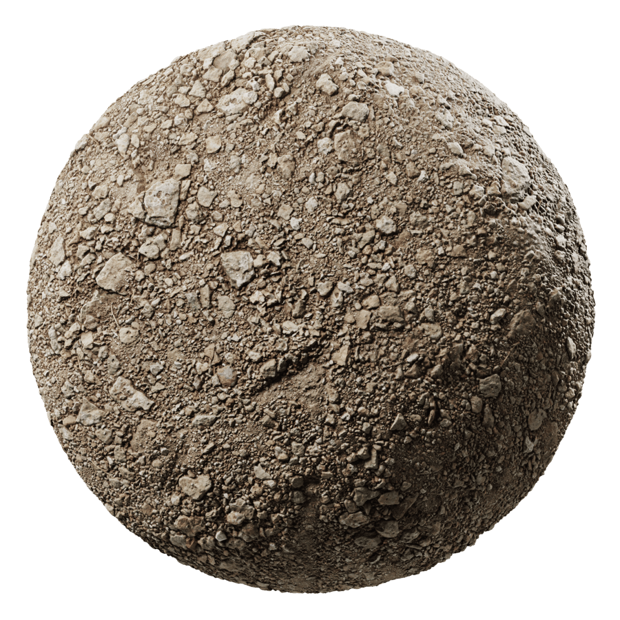 Coarse Gravel Ground Texture