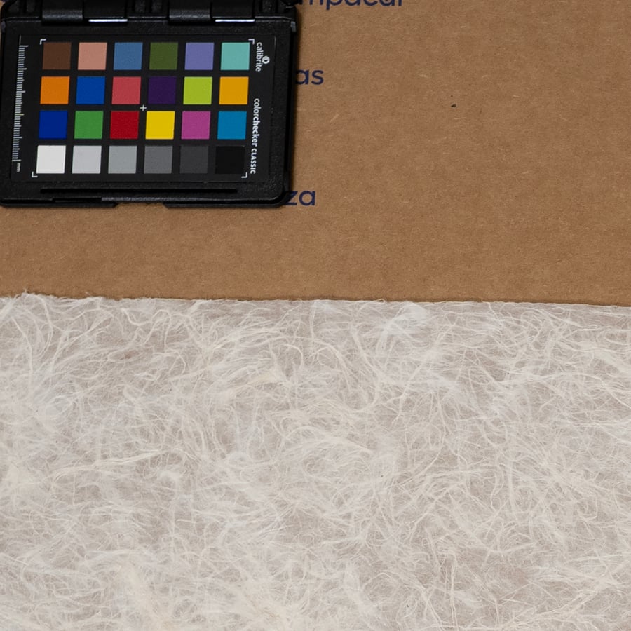 Textura leve de papel Lokta nepalês em bruto