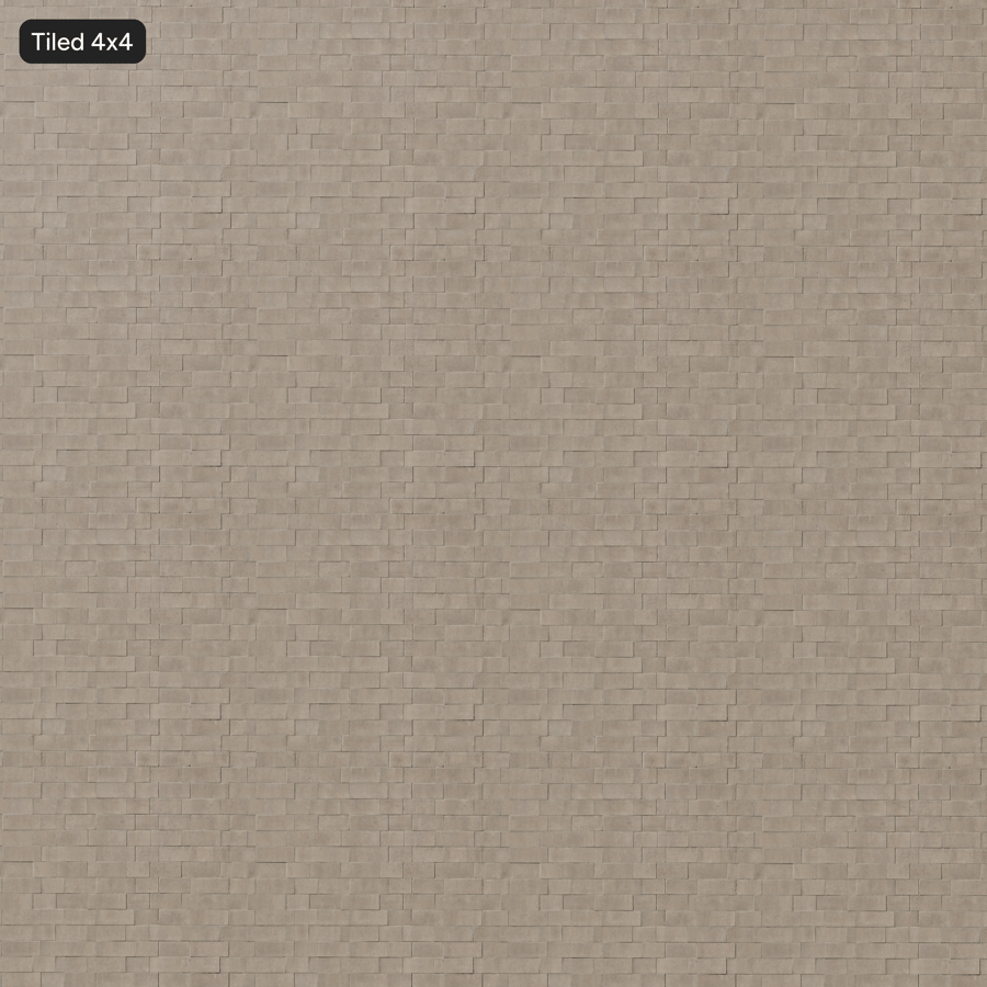 Rectangular Stone Paver Texture, Off-White