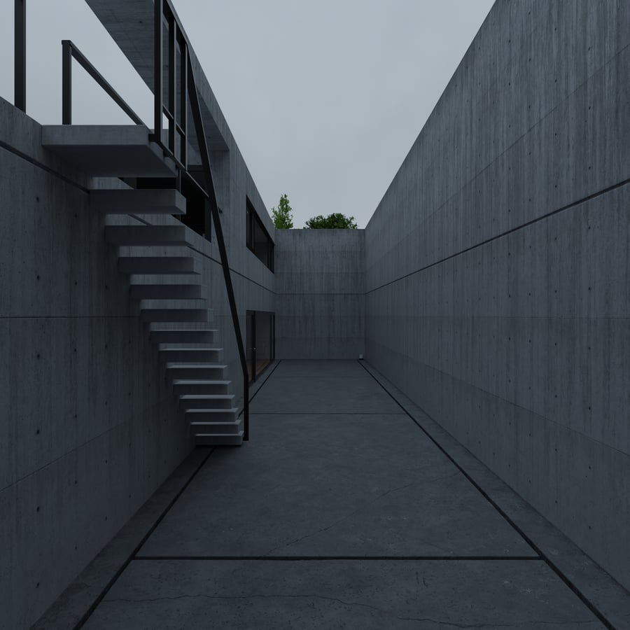 Snowy Mountains Overcast Sky Outdoor HDRI