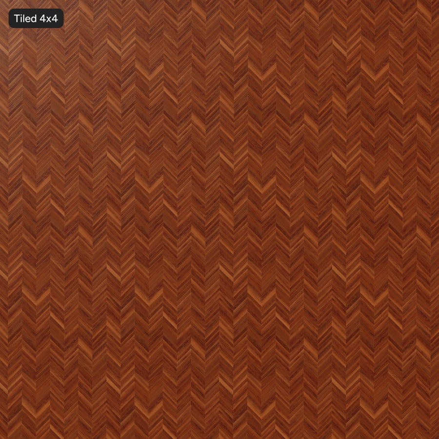Texture Chevron du panneau de bois Merbau, Tan