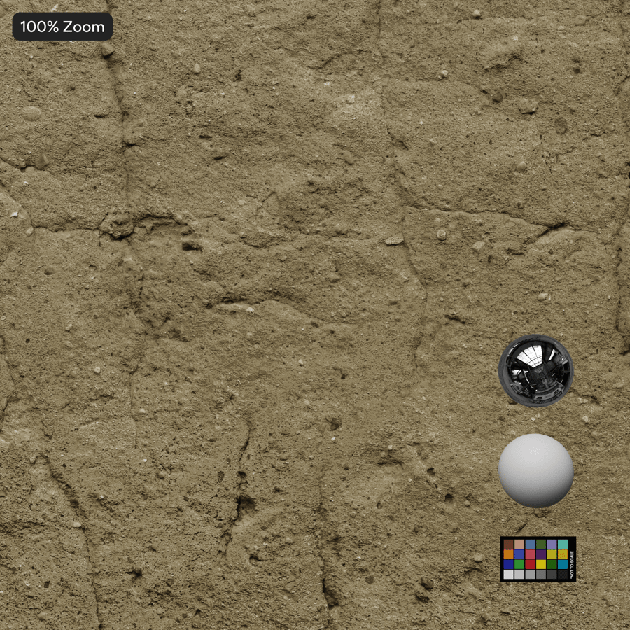 Worn Poured Plaster Texture