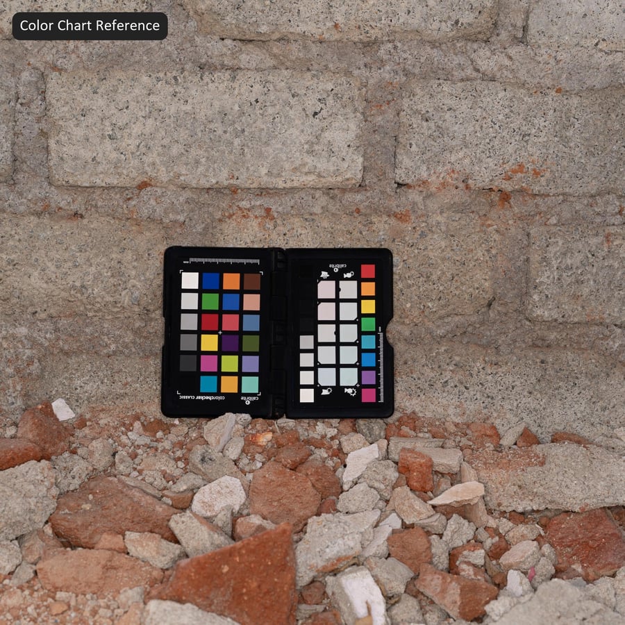 風化煤渣磚紋理