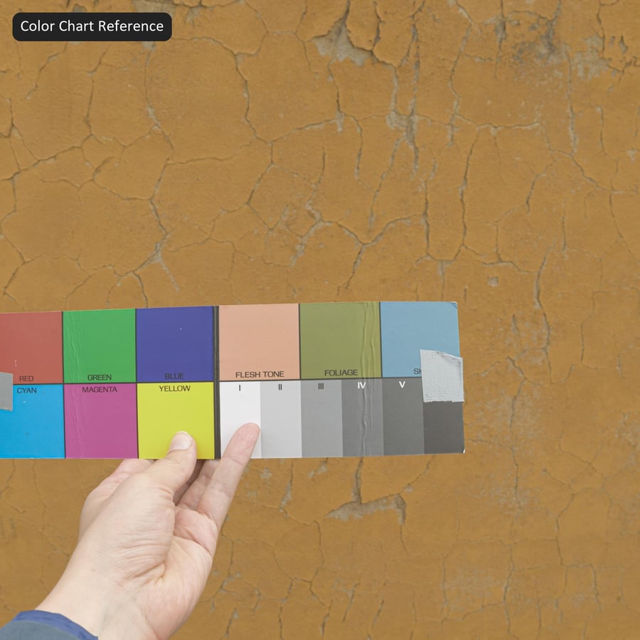 Texture per pareti in gesso dipinto scrostato, giallo