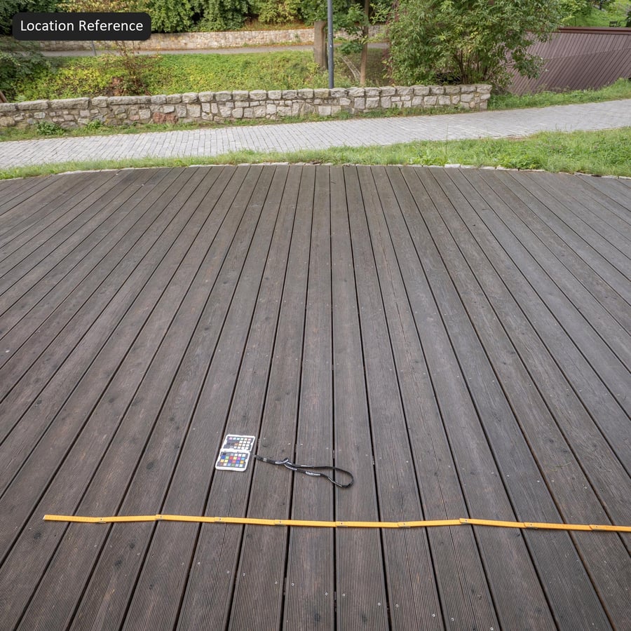 Texture de terrasse en planches de bois vieillies