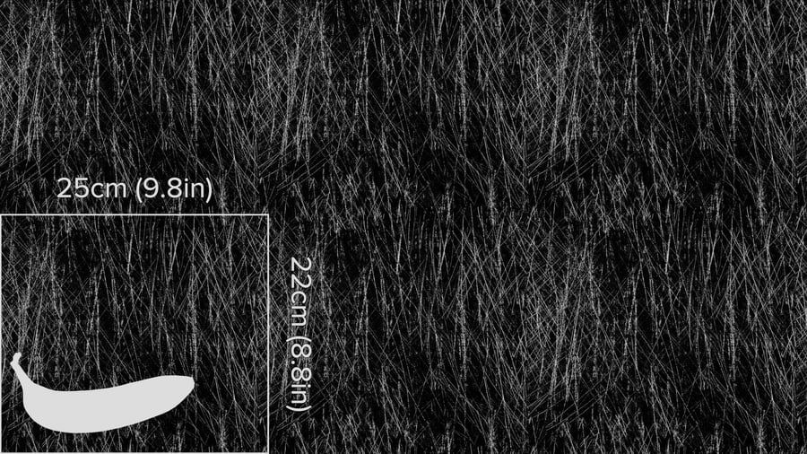 Textura de arranhões em superfícies mistas