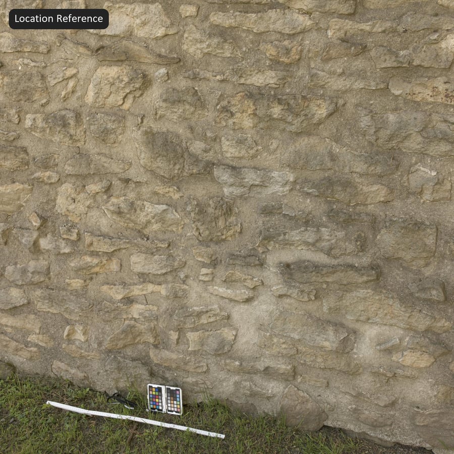 Old Rubble Stone Wall Texture