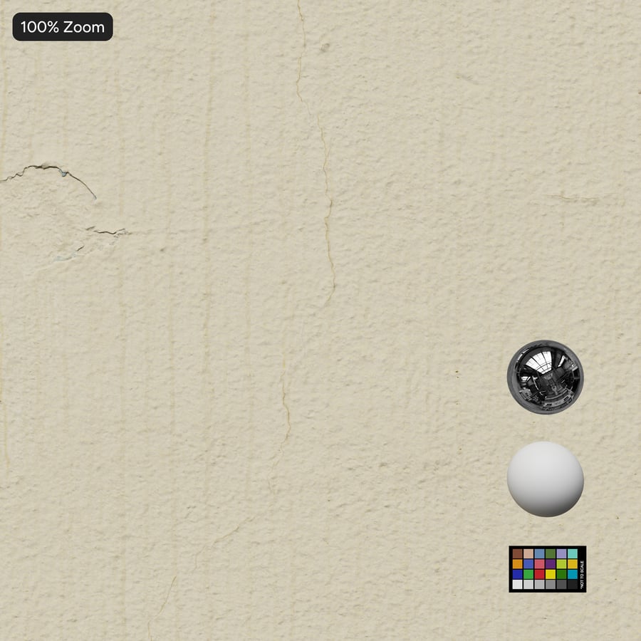 Old Painted Plaster Texture, Beige