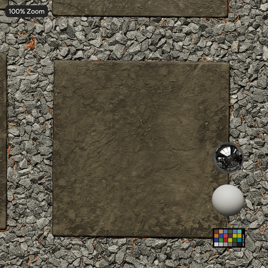 Texture pavimentazione a lastre quadrate, grigio brunastro
