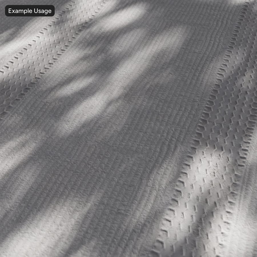 Texture de traces de pneus sur le sable de la plage