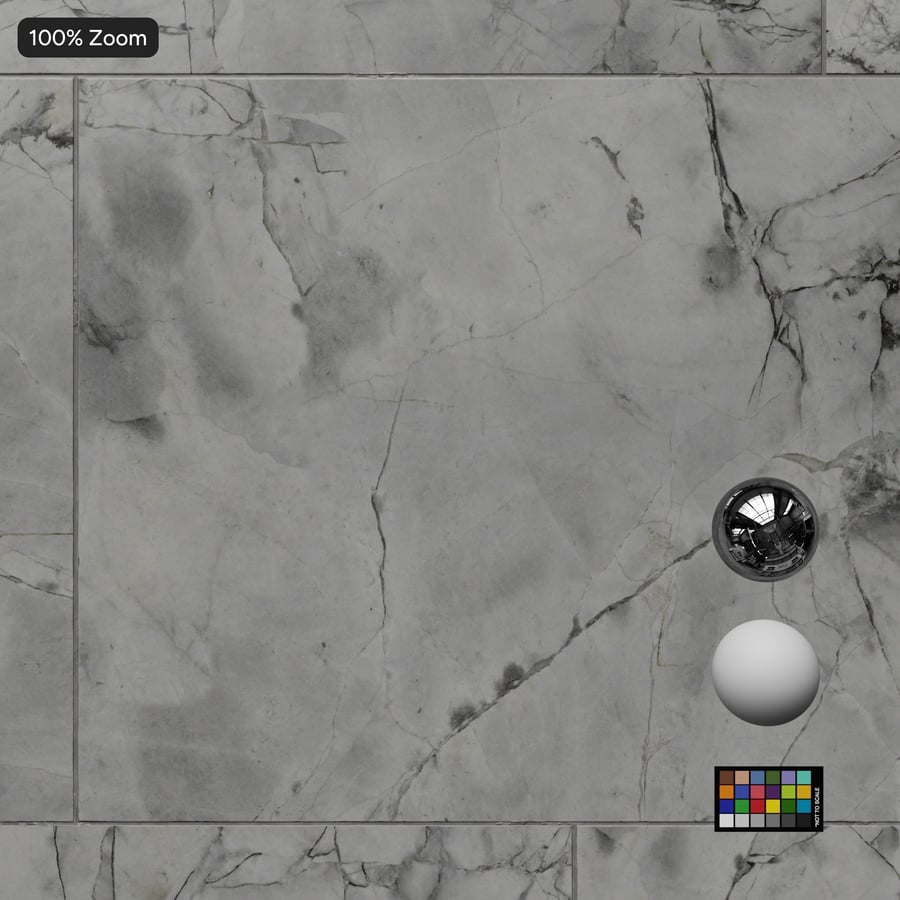 Rectangular Offset Marble Matte Tile Texture, Grey