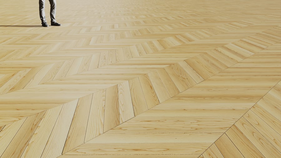 Natural Chevron Pattern Maple Wood Flooring Texture