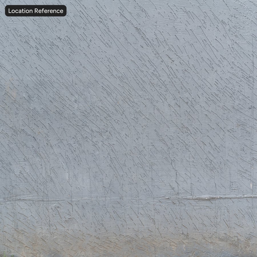 Scratched Plaster Wall Texture, Blue