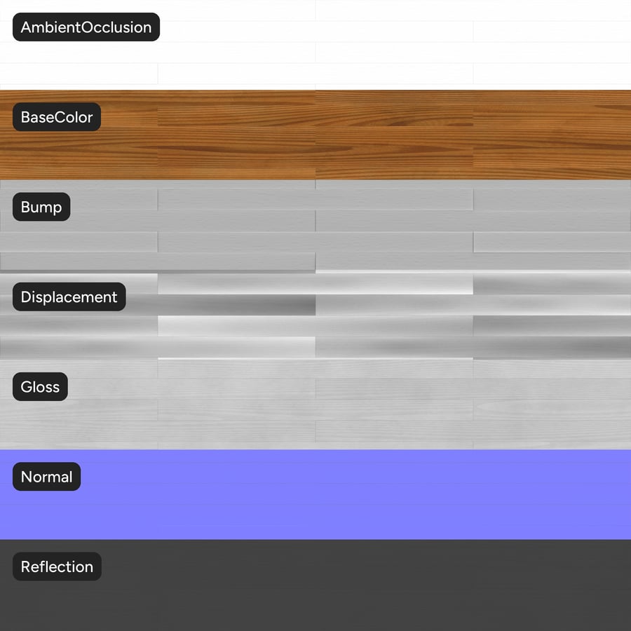 Teak Wood Board Texture, Tan