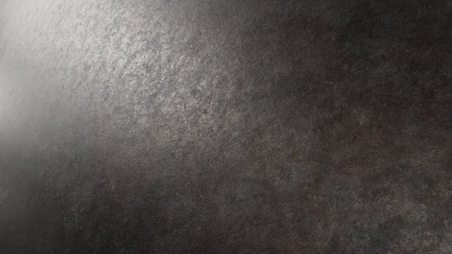 Textura de ferro fundido metálico