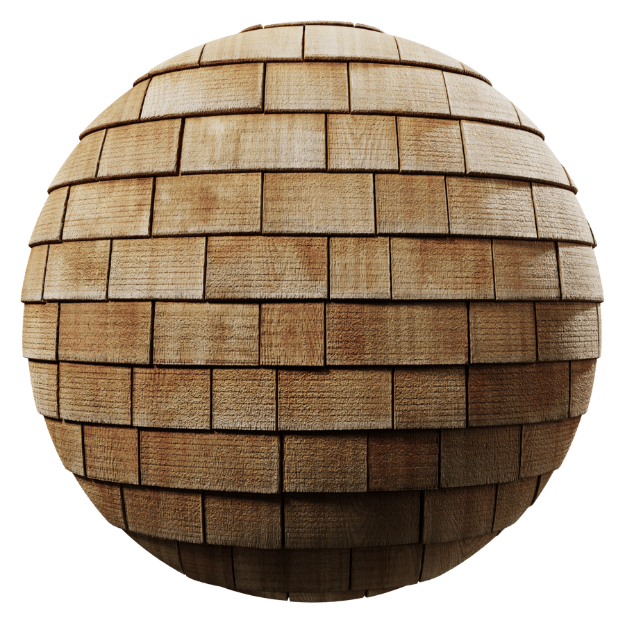 Timber Roof Shingle Texture