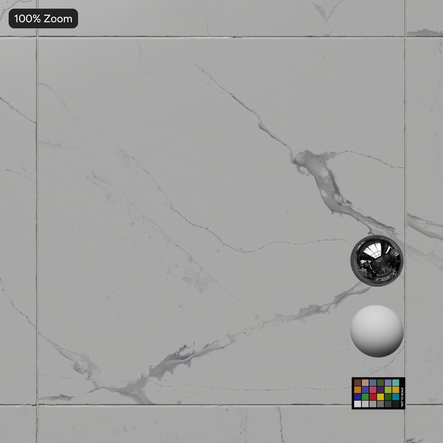 Square Quartz Matte Tile Texture, Arctic White