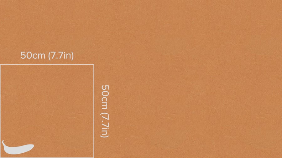Tecido de algodão com textura de cestaria, laranja
