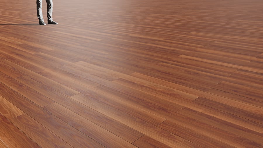 Natural Brick Bond Pattern Merbau Wood Flooring Texture