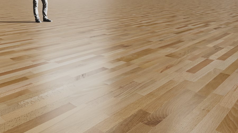Oak Wood Board Texture, Warm Tone