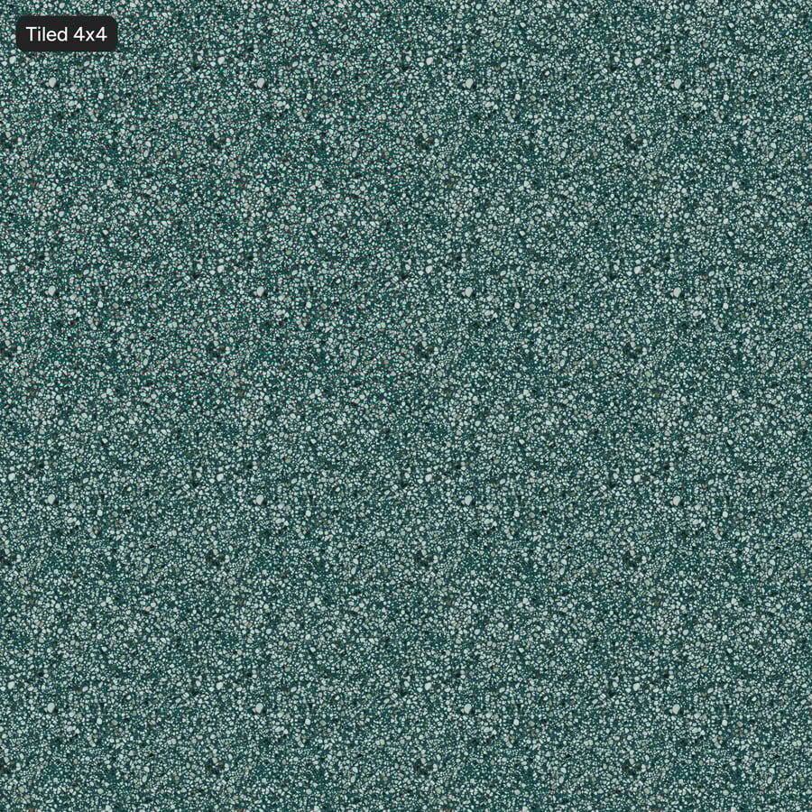 Speckled Lagoon Terrazzo-textuur, groen
