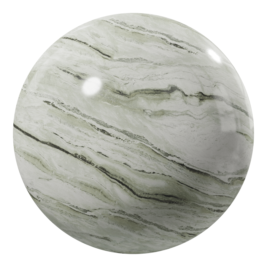 Jade Bamboo Marble Texture, Green