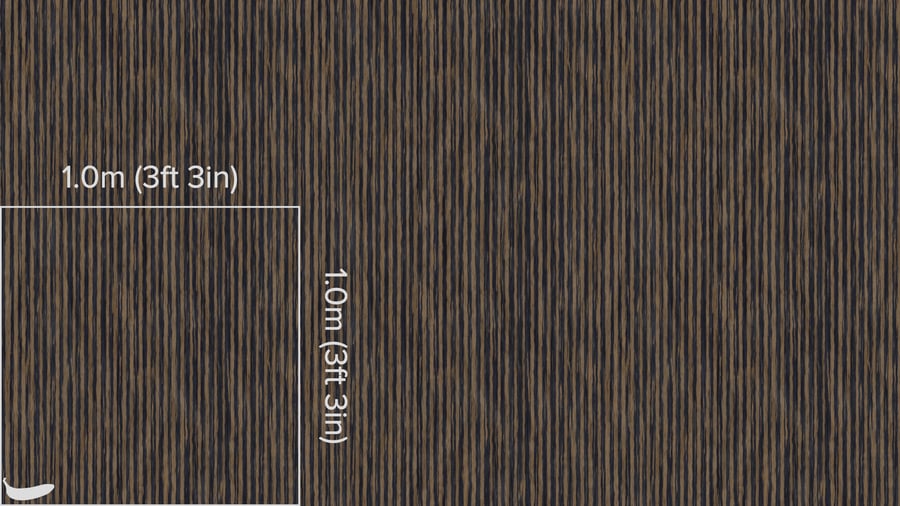 Quartered Fine Catseye Wood Veneer Flooring Texture