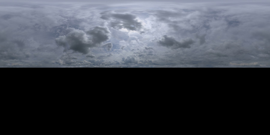Cloudy Overcast Day Outdoor Sky HDRI