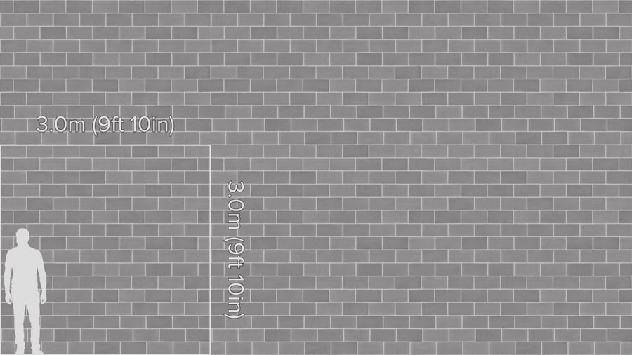 Textura de azulejo cerâmico brilhante retangular com desvio, cinza