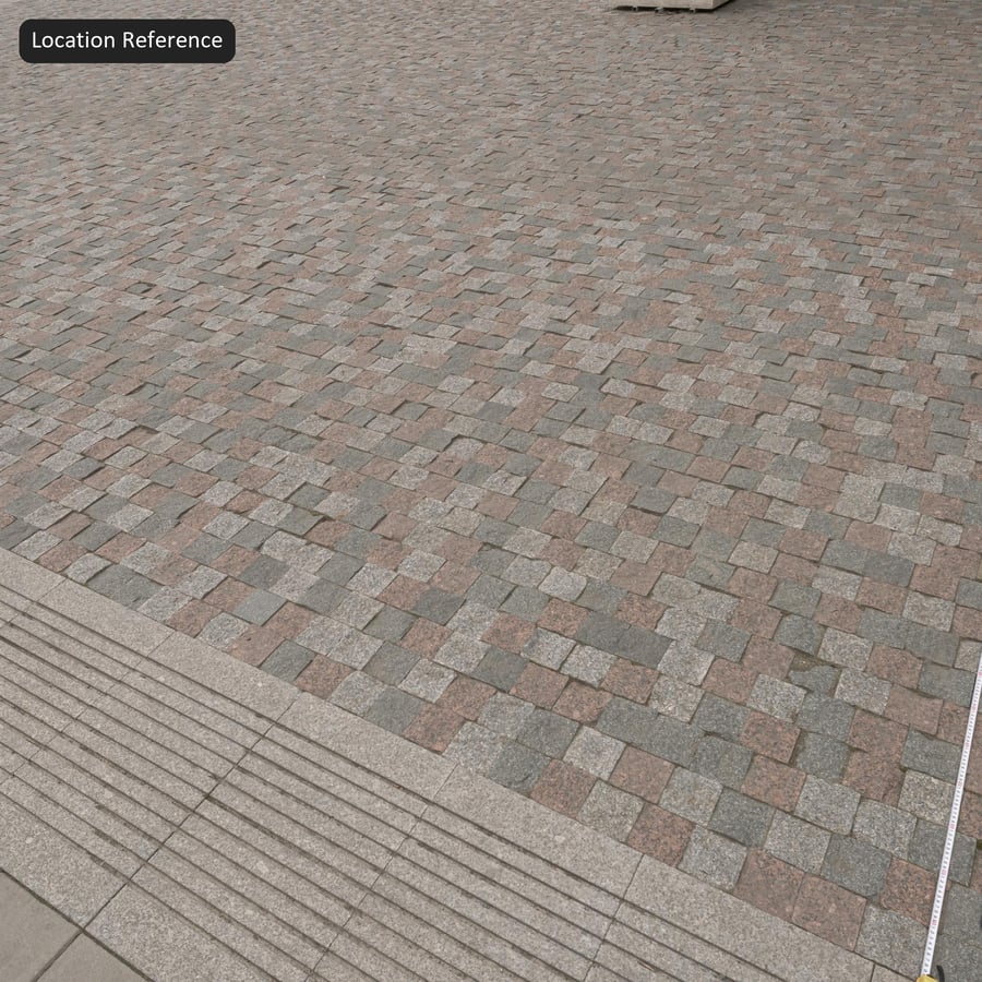 Multicolour Cobblestone Texture