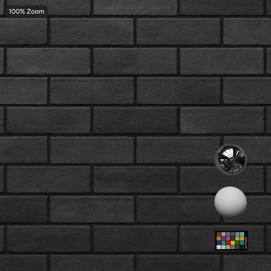 러닝 본드 벽돌 벽 텍스처, 검정