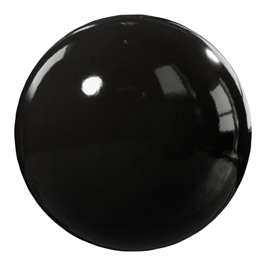 Emaillierte Textur, Schwarz