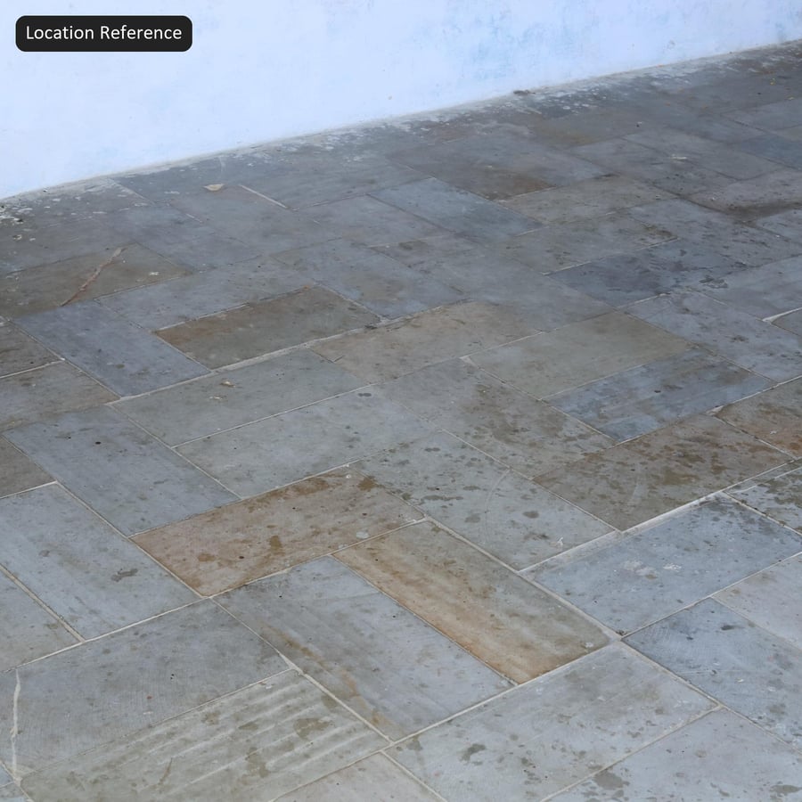 Texture de carreaux de béton teinté